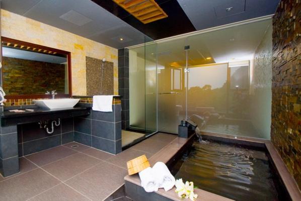 Villa Jiaoxi Guanjinglou Hot Spring Club Extérieur photo